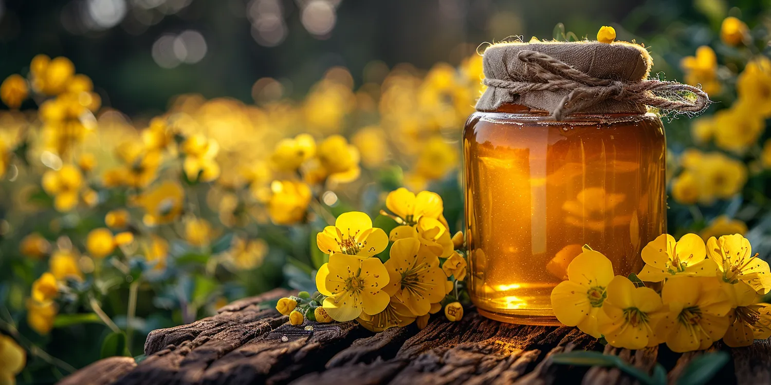 Miód rzepakowy kolor