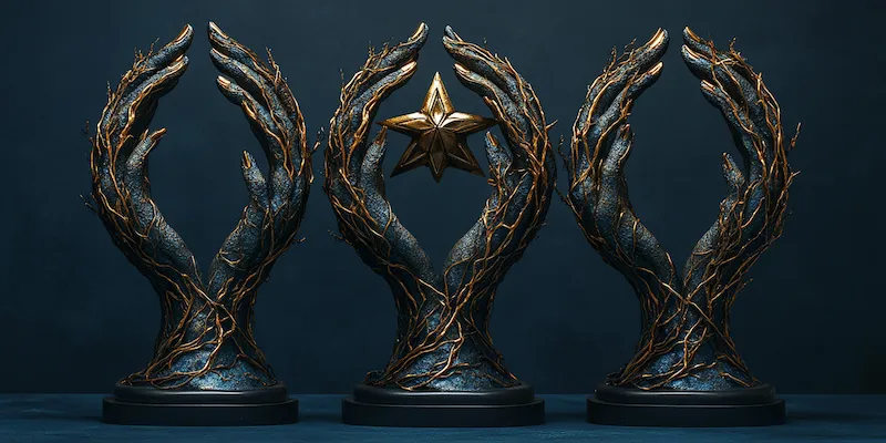 Statuetka podziękowanie za współpracę