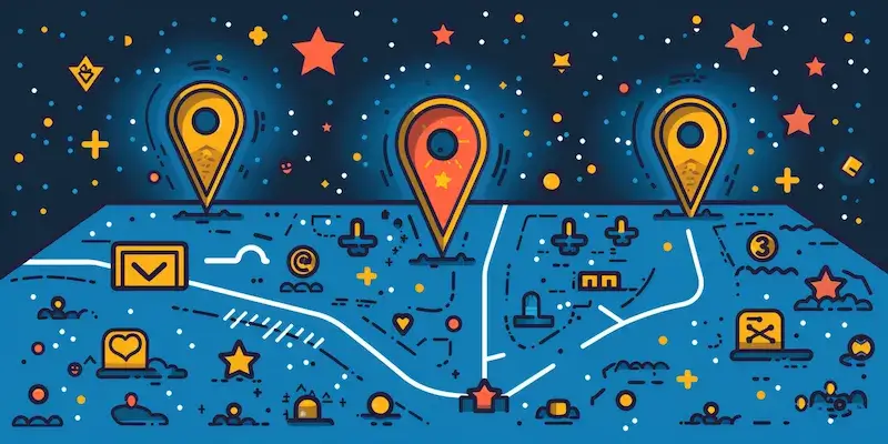 Pozycjonowanie map Google