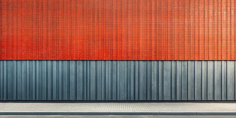 Schmuckzaun aus Polen