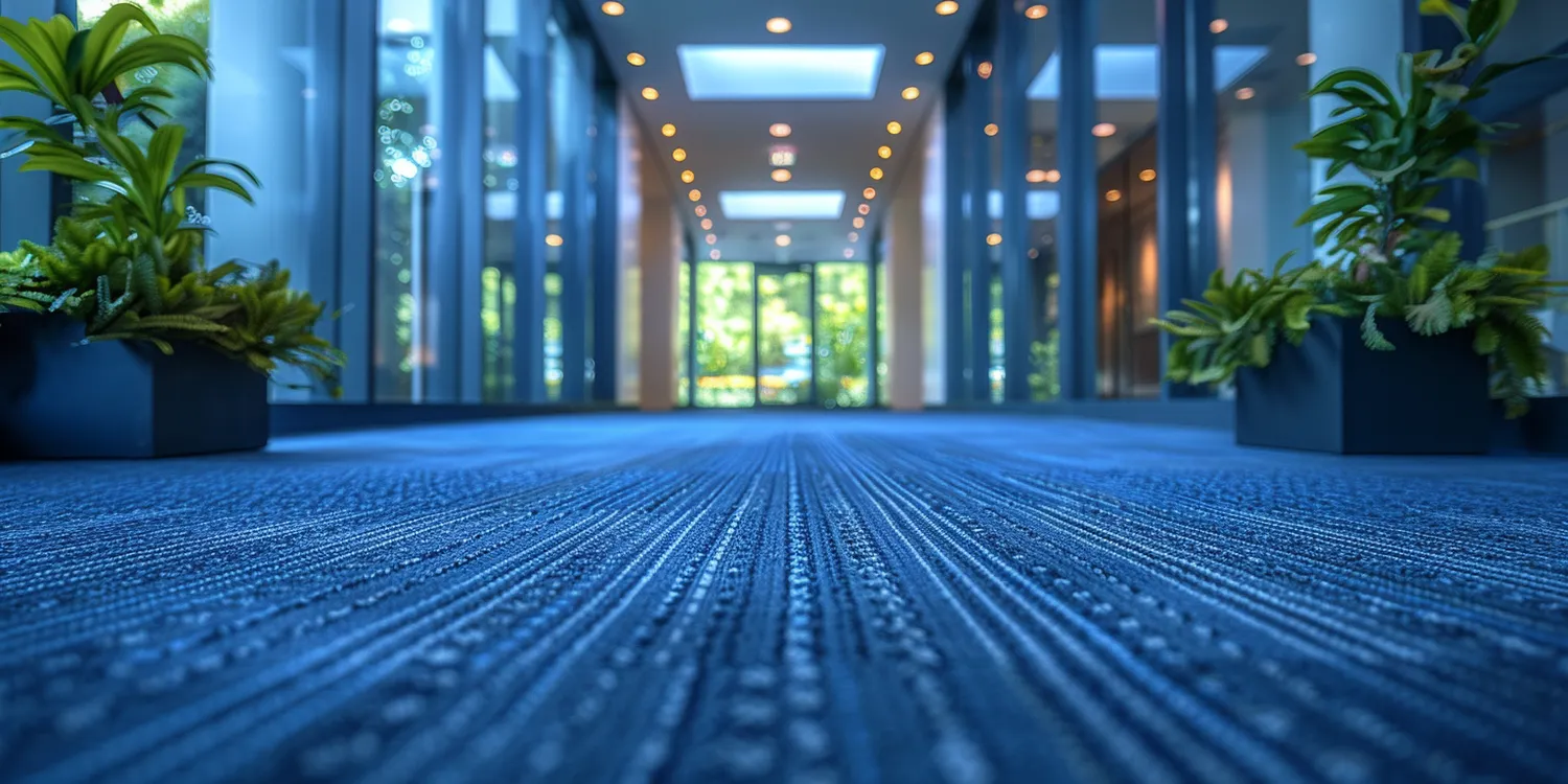 Usługa chemicznego prania wykładzin biurowych